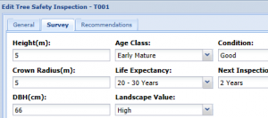 treesurvey survey data